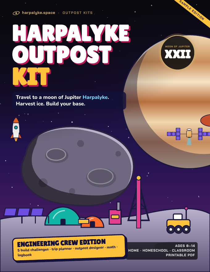 Harpalyke Outpost Kit sample, page cover
